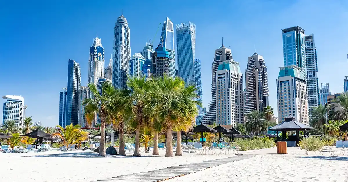 beachfront hotels in dubai