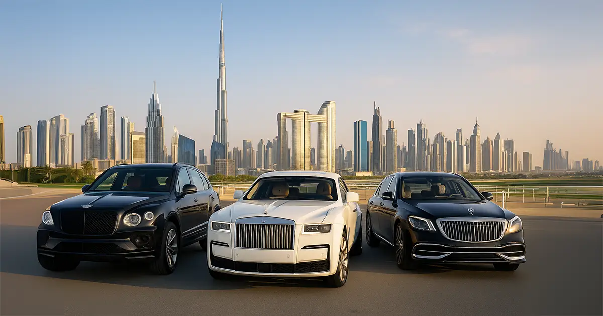 Top Luxury Cars for Rent in Dubai
